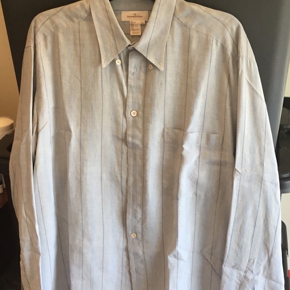 Ermenegildo Zegna Size XXL Button down shirt. - Picture 2 of 6